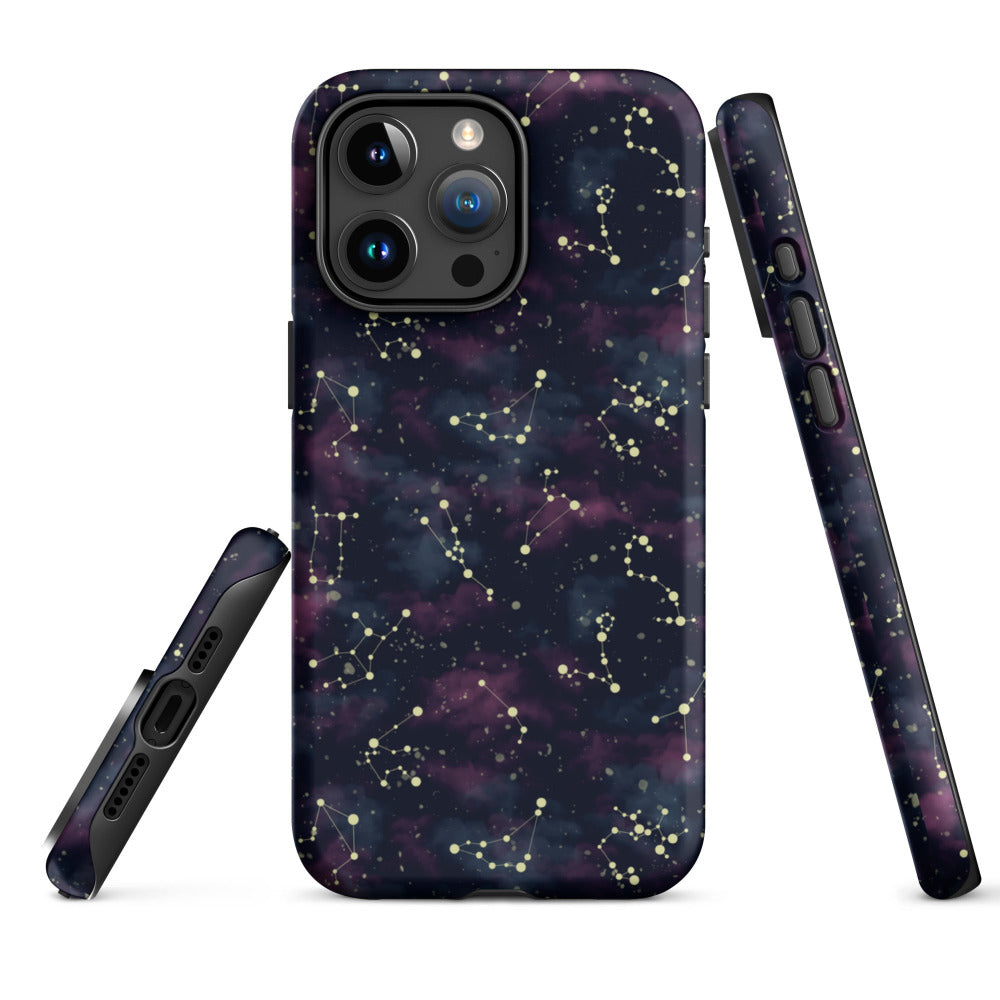 Star Constellations Tough Case for iPhone 15 Pro Max - Matte Finish - https://ascensionemporium.net